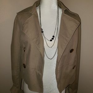 The Limited SZ XS.  Camel Colored Jacket EUC